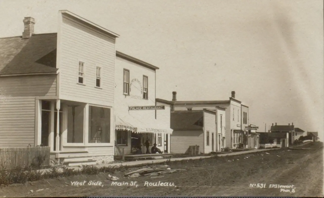 West side of Main Street, about 1910